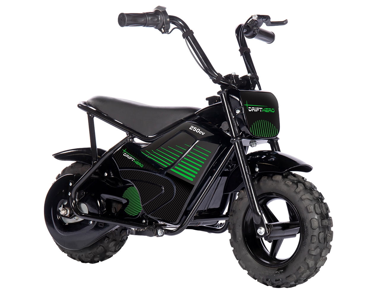 Drift Hero 250W Electric Powered Mini Bike, 24v, 2 parental speed controls, up to 9MPH, Motorcycle for Boys Girls