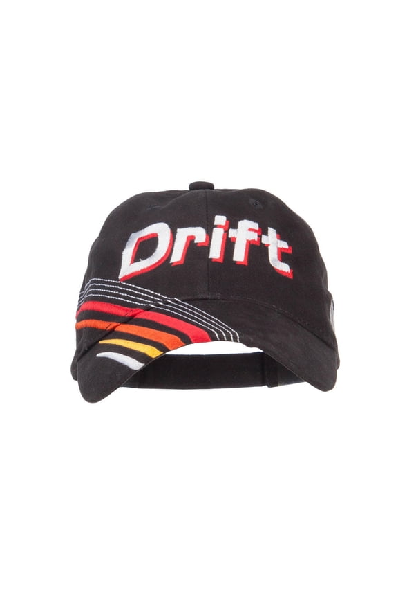 Drift King Race Embroidered Deluxe Cap - Black OSFM