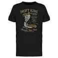 thumbnail image 1 of Drift King Road Killer Snake  T-Shirt Men -Image by Shutterstock, Male Small, 1 of 2