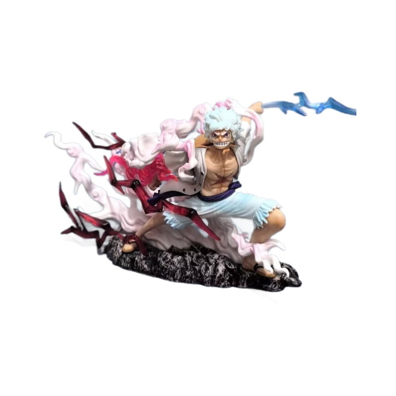 Drift Lightning Nika Luffy Standing Statue Scene Ornament Anime Figure Model