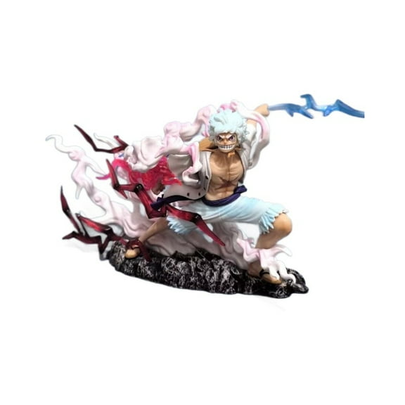 Drift Lightning Nika Luffy Standing Statue Scene Ornament Anime Figure Model