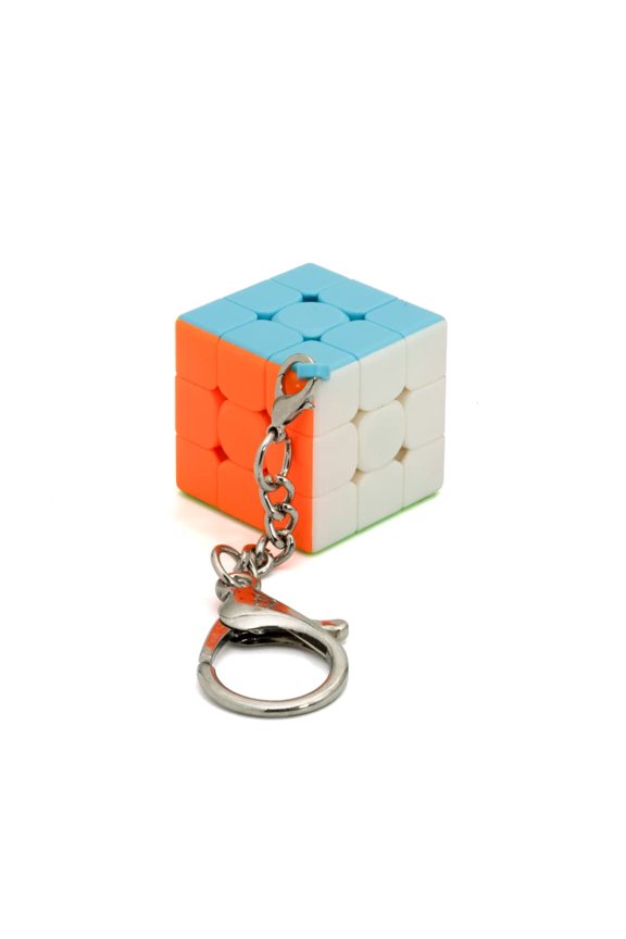 Drift Mini 3x3 Keychain | Magic Speed Cube Toy | Puzzle for Kids and Adults | Compact and Handy Multi Purpose Brain Teaser Game for Fun and Joy | for Ages 3 Years and Above