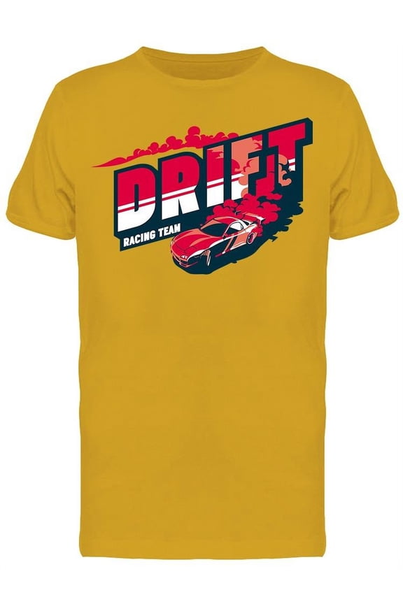 Drift, Racing Team T-Shirt Men -Image by Shutterstock, Male 3X-Large