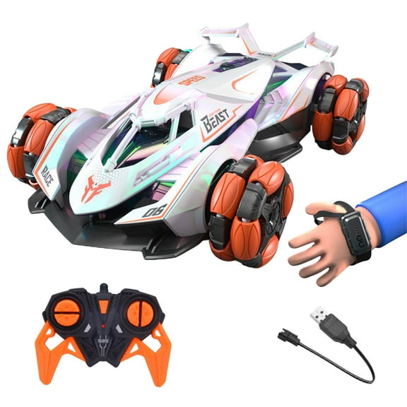 Drift Rc Toy Phantom Drift RC Car Climbing Off-Road Toy with Dual Remote Control Handle and Watch for Youngsters OutdoorRemote Handle Toy