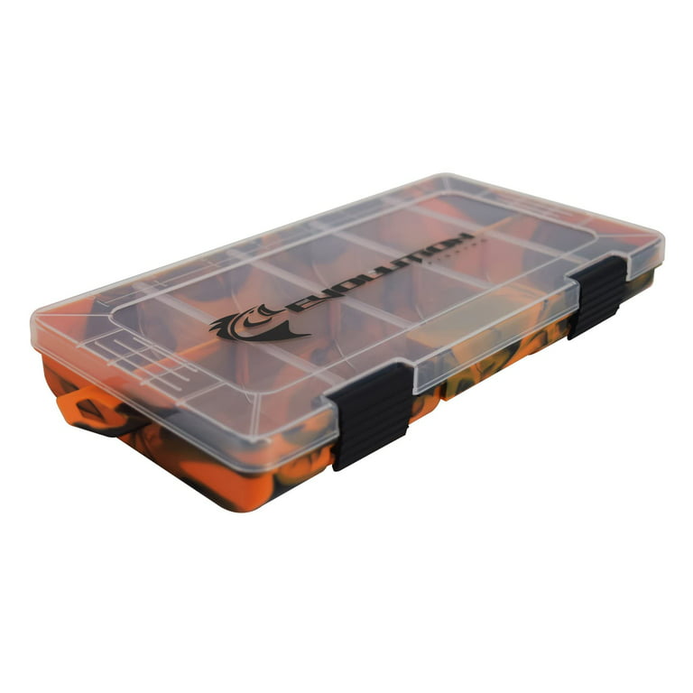 Evolution Outdoor Drift Series 3500 Colored Tackle Tray Orange