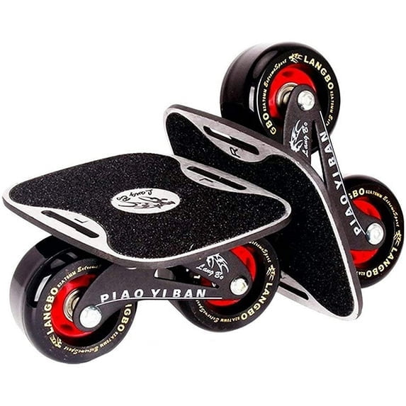 Drift Skates Split Skateboard Portable Roller Skate Deck Freelinedrift High Rebound Skate Outdoor Sliding Teenager Adults Birthday Gift