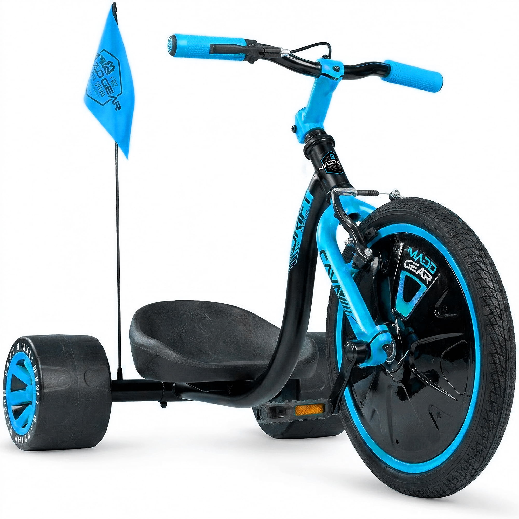 Drift Trike for Kids Ages 5+ with Adjustable Seat and 16