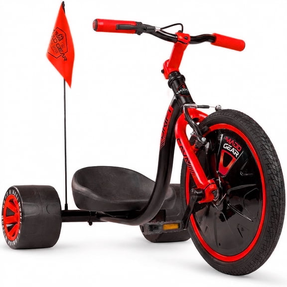 Drift Trike for Kids Ages 5+ with Adjustable Seat and 16" Front Wheel – Madd Gear