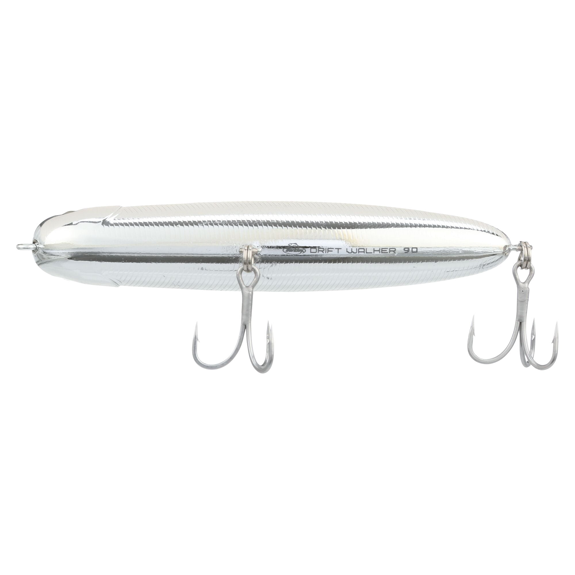 Berkley Drift Walker Saltwater, 3.5 in, Topwater Baits, Chrome (1 Count)