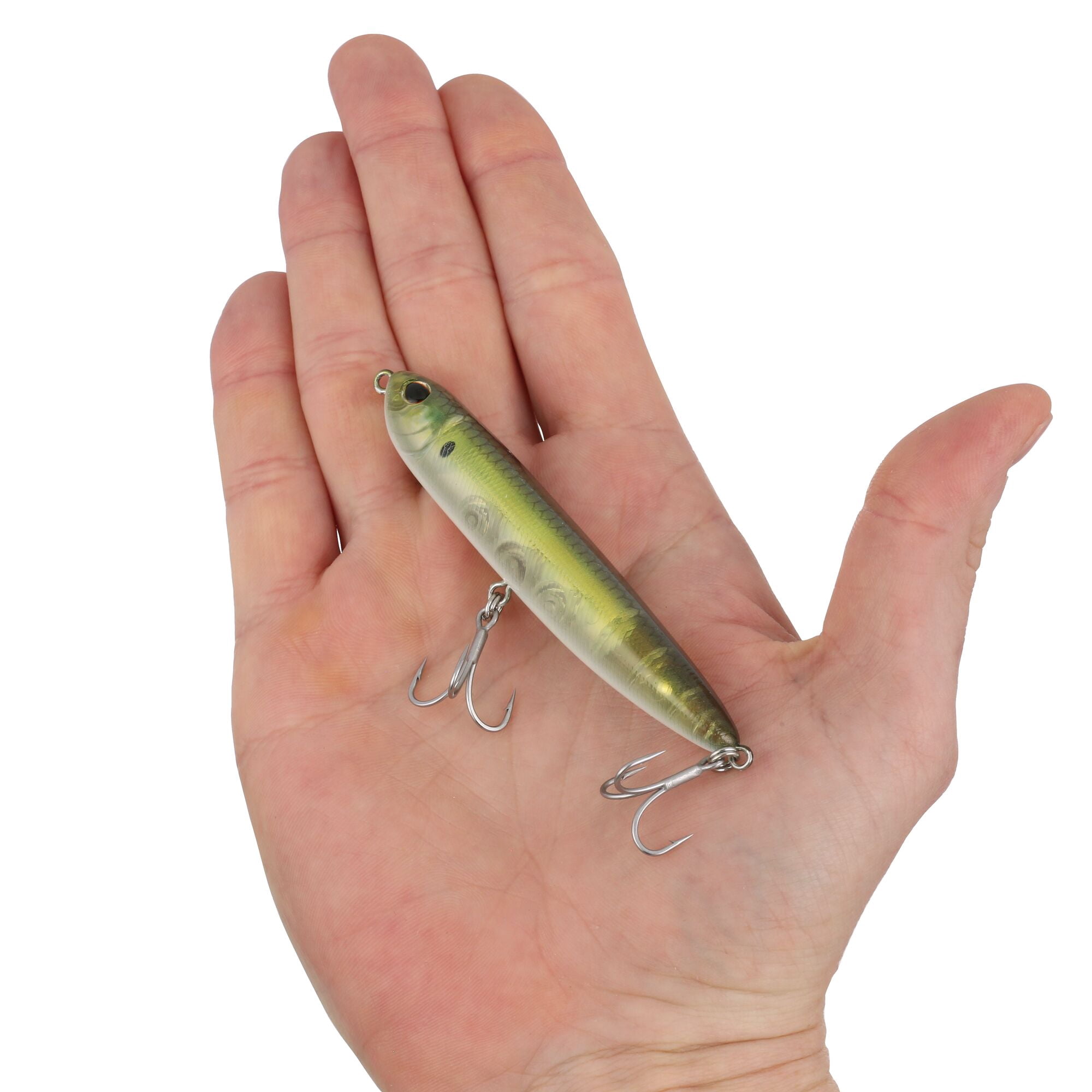 Berkley Drift Walker Saltwater, 3.5 in, Topwater Baits, HD Pilchard (1 Count)