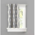 thumbnail image 1 of DriftAway Adrianne Thermal and Room Darkening Curtains for Small Windows Rod Pocket Unlined Window Curtains Single Panel 25 Inch by 40 Inch Plus 1.5 Inch Header Beige Gray, 1 of 6