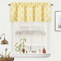 DriftAway Classic 1 Piece Polka Dot Light Filtering Valances