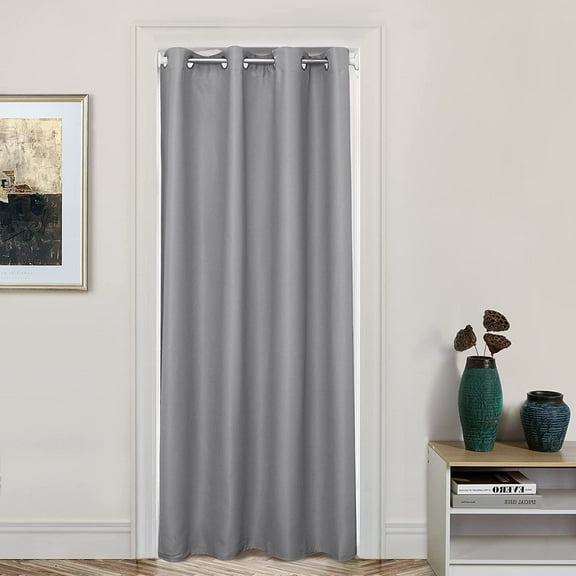 DriftAway Doorway Curtain Panel Closet Curtain for Bedroom Closet Door 1 Panel W54 x L78 Inch