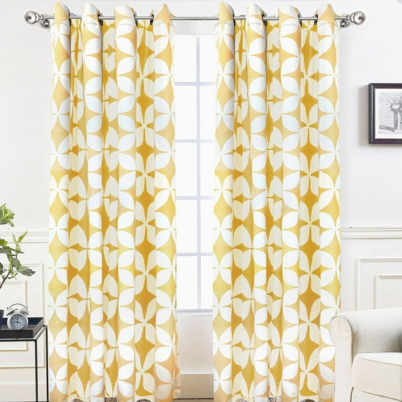 DriftAway Grommet Blackout Curtain Pair, 2 Panels
