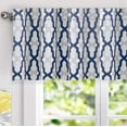 thumbnail image 1 of DriftAway Modern 1 Piece Trellis Blackout Valances, 1 of 5