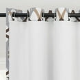 thumbnail image 1 of DriftAway Thermal Insulated Blackout Curtain Liner 2 Panels Each Liner Size 40 Inch by 92 Inch Rings Included, 1 of 7