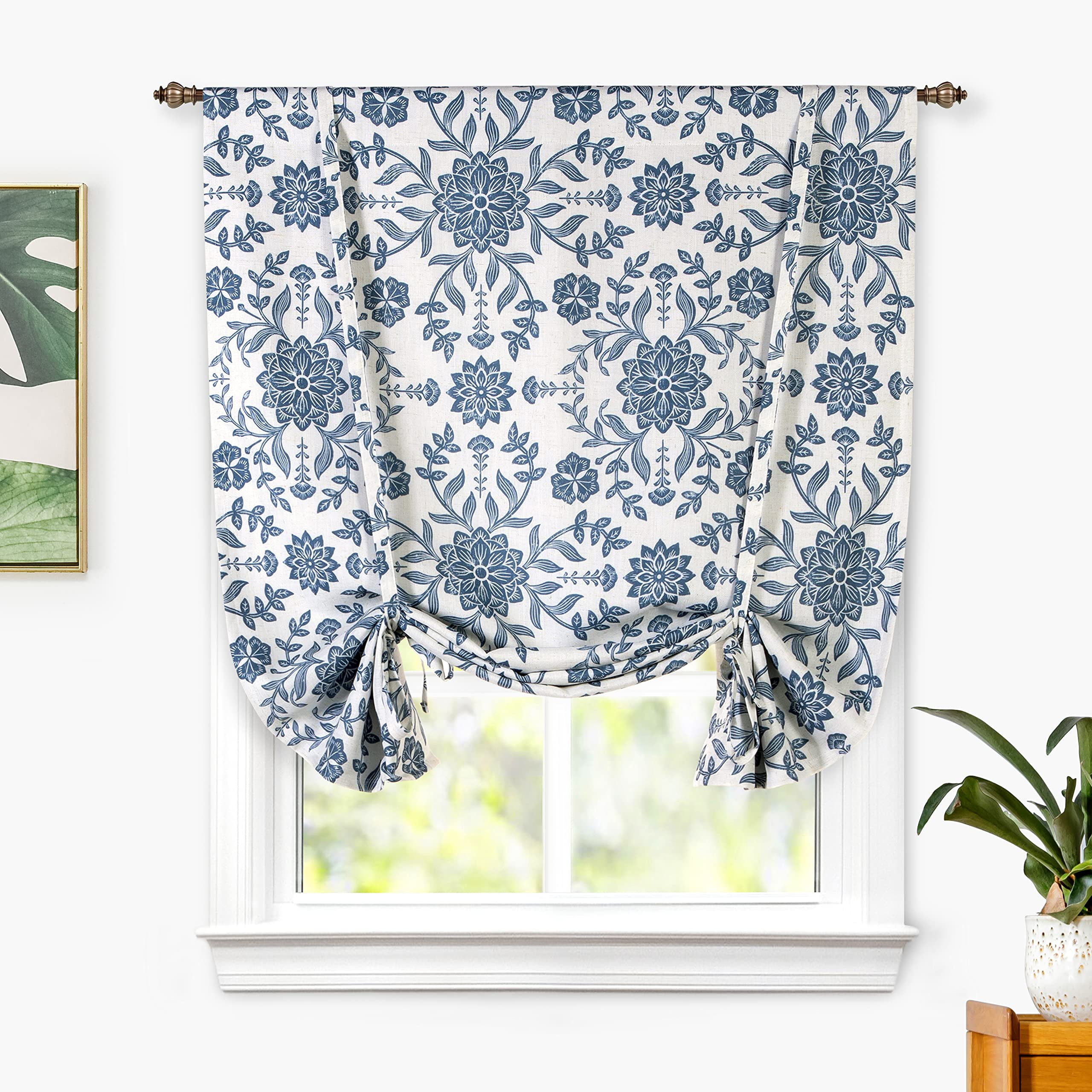 DriftAway Twyla Linen Blackout Curtain Panel