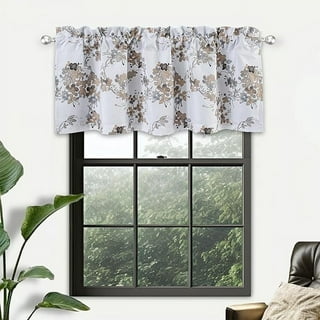 DriftAway Houndstooth Vintage Plaid Printed Pattern Thermal Insulated  Blackout Window Curtain Valance Rod Pocket Single - On Sale - Bed Bath &  Beyond - 32546714