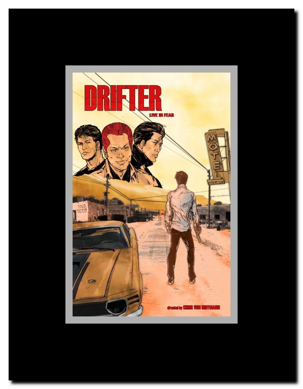 Drifter Framed Movie Poster