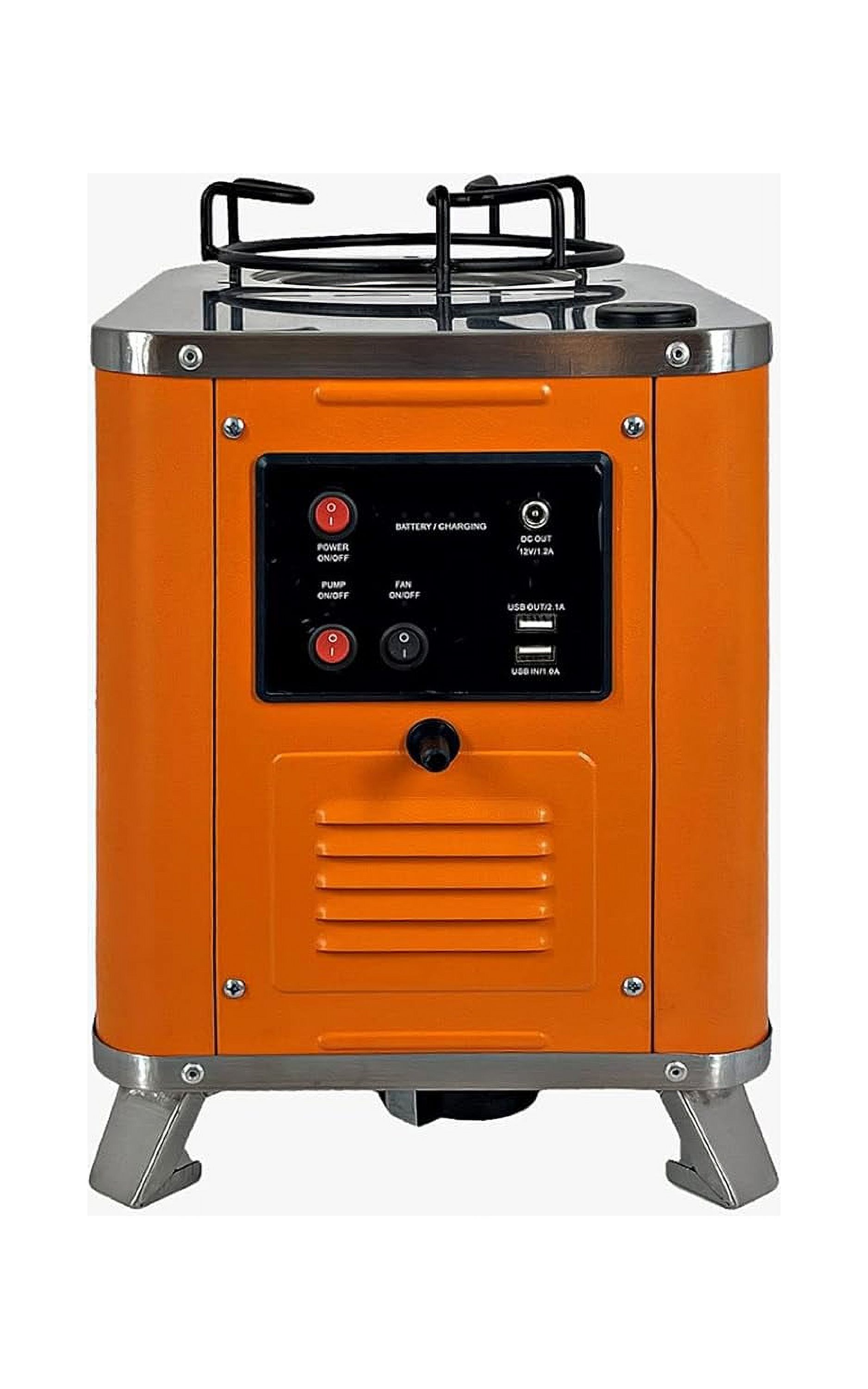 Drifters Portable ThermoElectric Camp Stove For Wood, Pellet, Charcoal