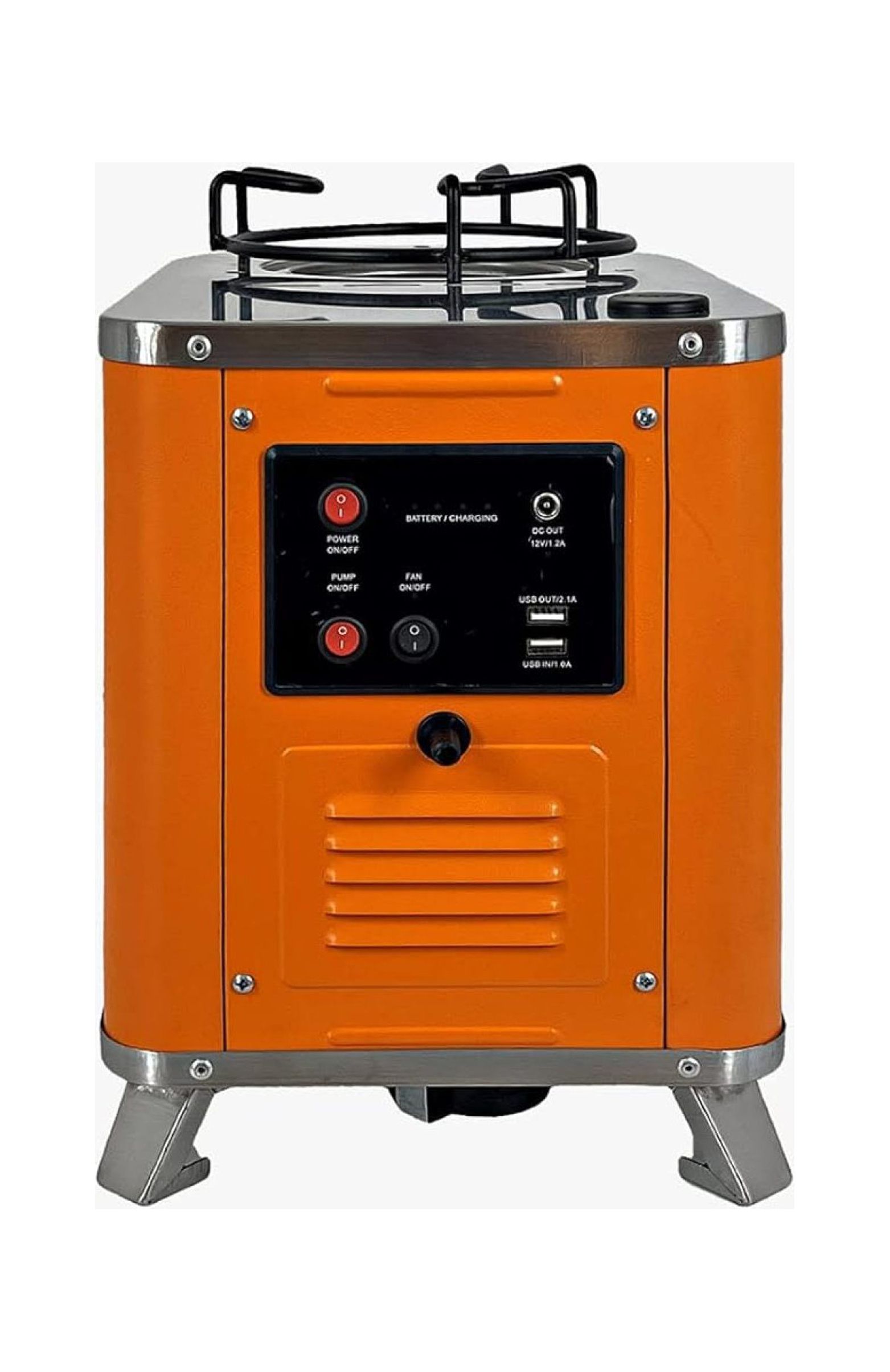 Drifters Portable ThermoElectric Camp Stove for Wood, Pellet, Charcoal