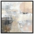 thumbnail image 1 of Drifting Canvas Colorful Abstract Wall Art by Art Remedy, Black Frame, 30" x 30", 1 of 7