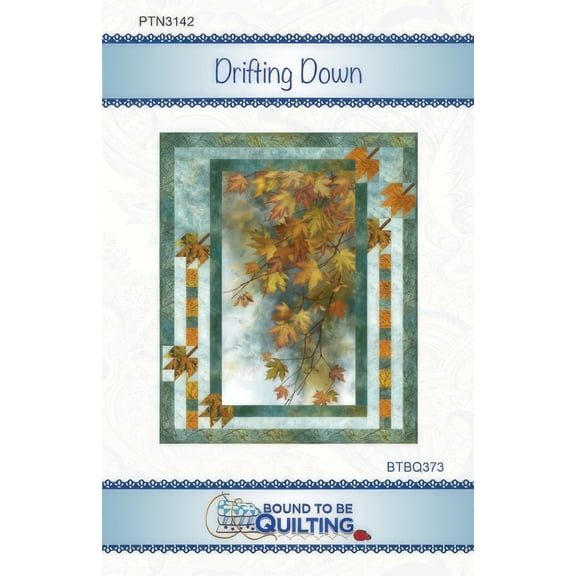 Drifting Down Pattern by Bound to be Quilting
