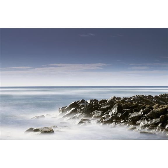 Driftood & Rocks Seen From Around Lydgate Beach Park - Lydgate Kauai Hawaii United States of America Print - 38 x 24 in. - Large