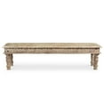 thumbnail image 1 of Driftwood Carved Bench, 1 of 3