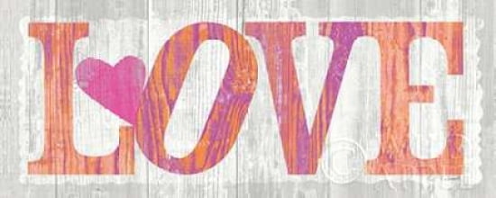 Driftwood Love Canvas Art - Sue Schlabach (24 x 48)