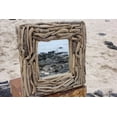 thumbnail image 1 of Driftwood Square Mirror 16"x16" - Coastal Living | #lis3100240b, 1 of 1