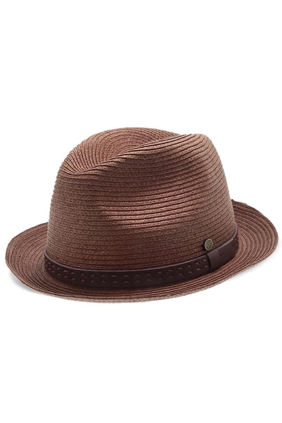 Driftwood - Walrus Hats Brown Paper Braid Straw Fedora Hat