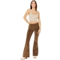 thumbnail image 1 of Driftwood Women's Farrah Embroidered Floral Corduroy Flare Jeans - DW-P41446A 26W x 34L, 1 of 4