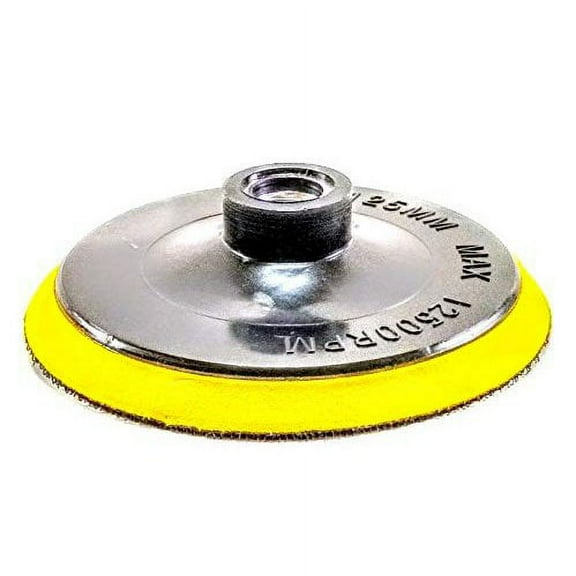 Drilax 5 inch Polishing Sander Backer Plate Napping Hook Loop Sanding Disc Pad with 5/8-11 Threads