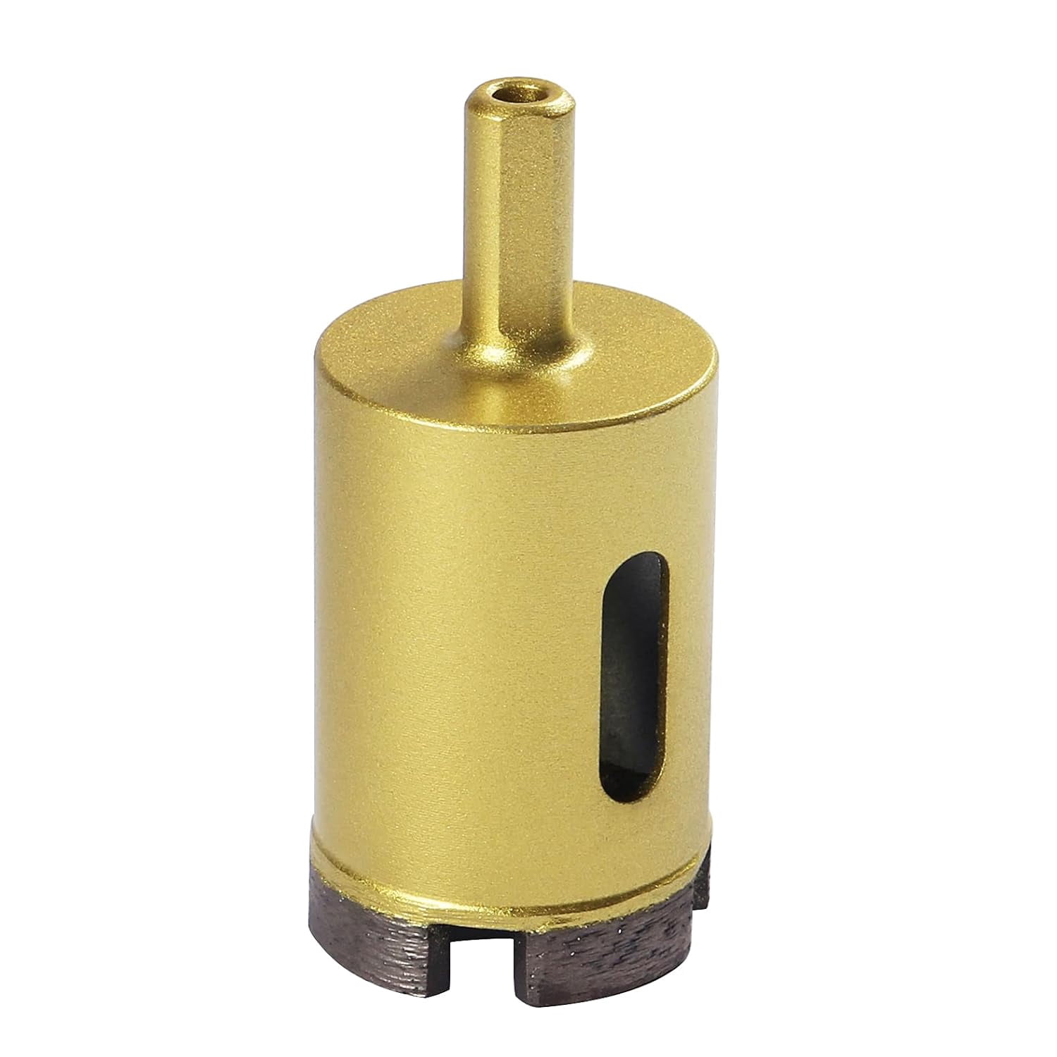 DRILAX Diamond Hole Saw Masonry Core Drill Bit Heavy Duty for Brick Cinder Block 3/8 inch Standard Shank 1 Piece 1-1/4 inch