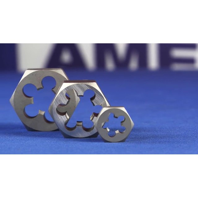 Drill America 1"111/2 NPS 21/2" OD High Speed Steel Round Adjustable