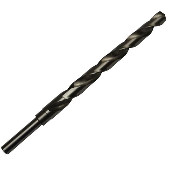 Drill America 1" x 18" HSS Extra Long Drill Bit with 1/2"Shank