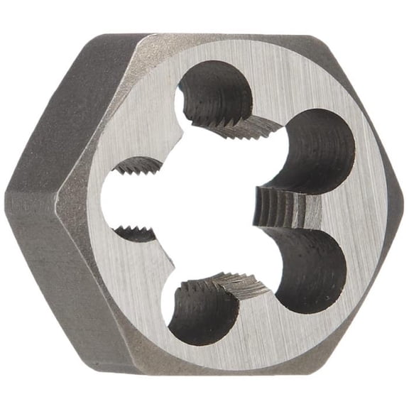 Drill America 7/16"-20 UNF Carbon Steel Left Hex Die