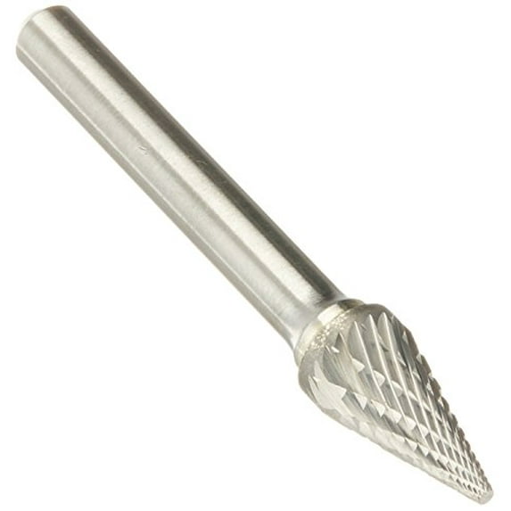 Drill America Cone Pointed End Carbide Burr 1/4'' Shank