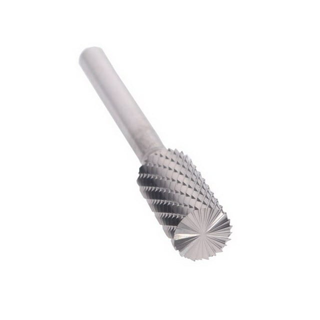 Drill America Cylindrical End Cut Carbide Burr 1/4 Shank