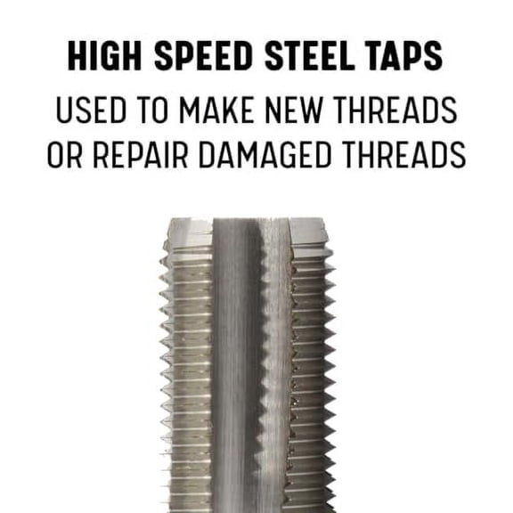 Drill America - DWT64121 1"-11-1/2 NPS High Speed Steel 5 Flute Straight Pipe Tap, DWT Series