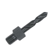 Drill America TSD3/8S 3/8" Cobalt Short Stubby Threaded Shank Drill Bit Overall Length 1-1/4