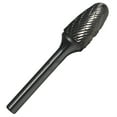 thumbnail image 1 of Drill America Tree Radius End Carbide Burr 1/4 Shank, 1 of 7