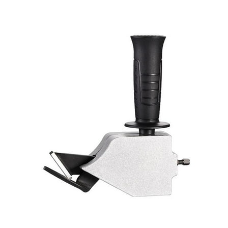 Drill Attachment Metal Shears for Sheet Cutting, Ergonomic Handle for Straight Lines, Curves, and Versatile Home or Automotive Metal