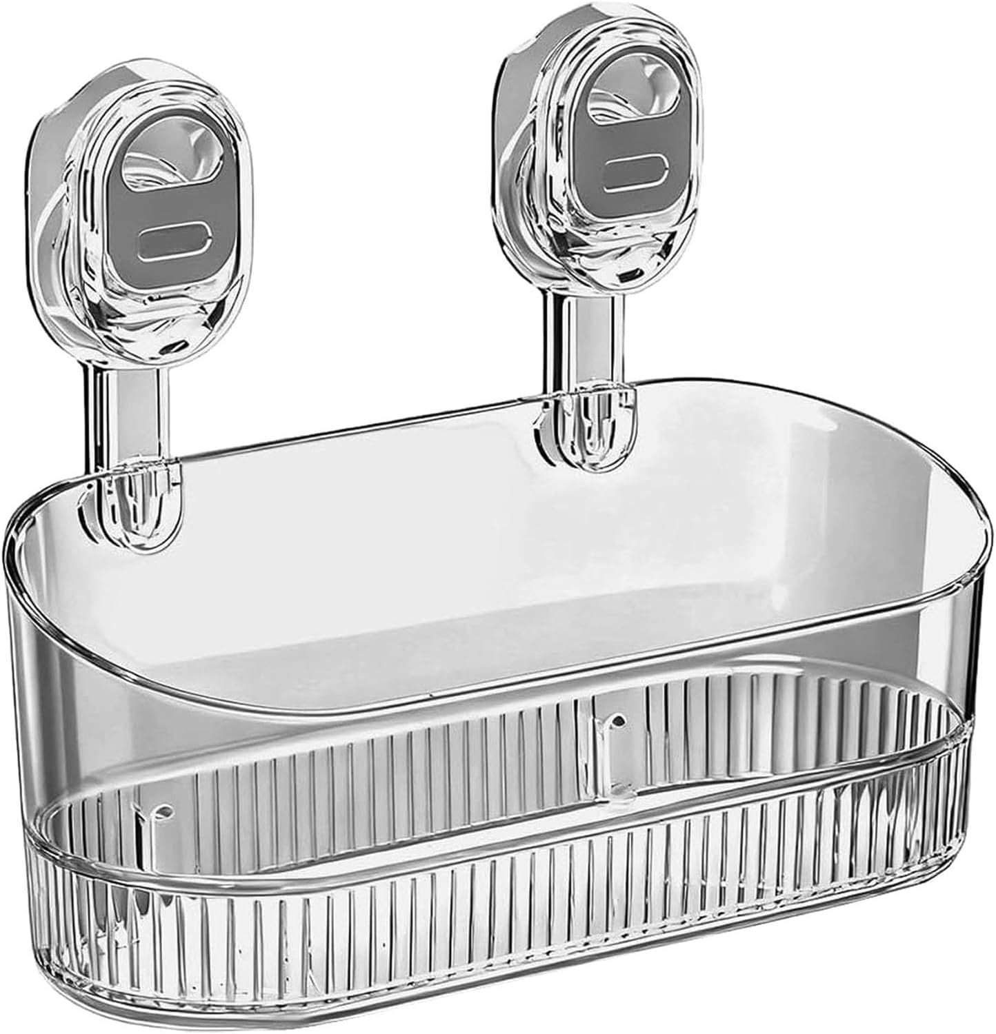 Suction Storage No Drill Bathroom Suction Storage Box, Large Capacity Strong Load ...