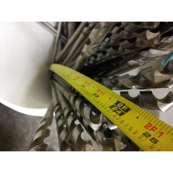 Drill Bit 24 Inches Long 3/8 Inch Bell Hanger Cable Satellite Alarm Long Reach