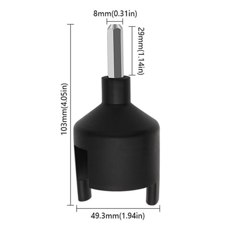 Drill Bit Adaptor fence insulators pasture electronic fence insulation nails