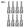 thumbnail image 1 of Drill Bit Driving Drill Bit Wingnut Socket Driver Set 1/4 Hex Shank Panel Nuts, 1 of 6