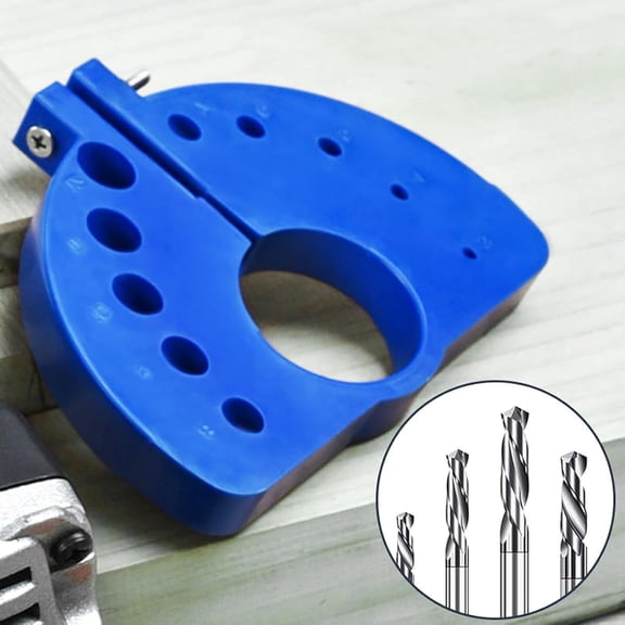 Under $8 Drill Bit Grinder - Adjustable Angle Efficient, Drill Bit Sharpener for All Bits - Drill Bit Grinding Attachment, Power Drill Bit Sharpeners, Multi-specification Drill Bit Grinding