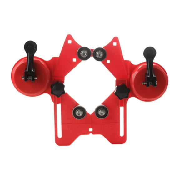 Drill Bit Holesaw Guide Centering Locator Tile Jig Fixture Adjustable with Strong Suction for Ceramic Tile Glass